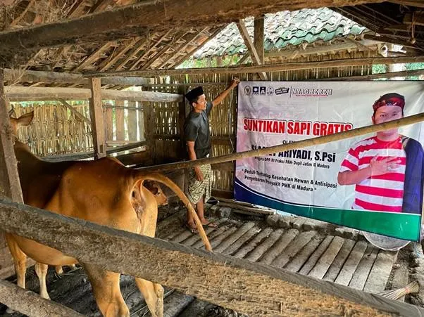 Anggota DPR RI Slamet Ariyadi Lakukan Kunjungan Kerja Spesifik dengan Peternak Sapi di Sumenep