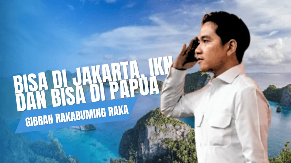 Siap Berkantor di Papua, Gibran : Keppresnya Belum Keluar pun Saya Sudah Siap