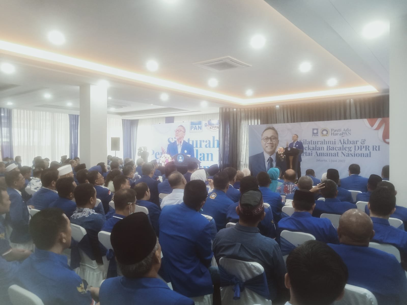 Menteri BUMN ikut hadir pada acara Silaturahmi Akbar dan Pembekalan Bacaleg DPR RI Partai Amanat Nasional