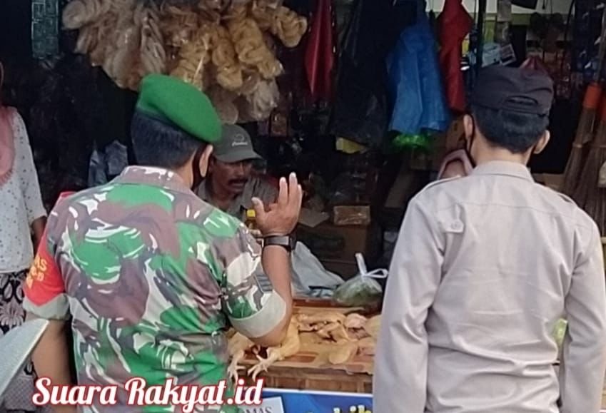 Operasi Pasar Oleh Satgab Polsek, Koramil 0828, Satpol PP Banyuates