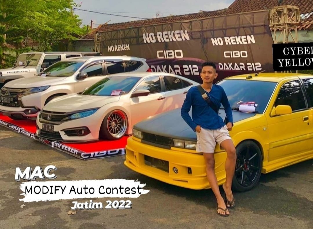 CYBER YELLOW Dan NO REKEN Sabet Trophy Bergengsi MAC Kontes JATIM 2022