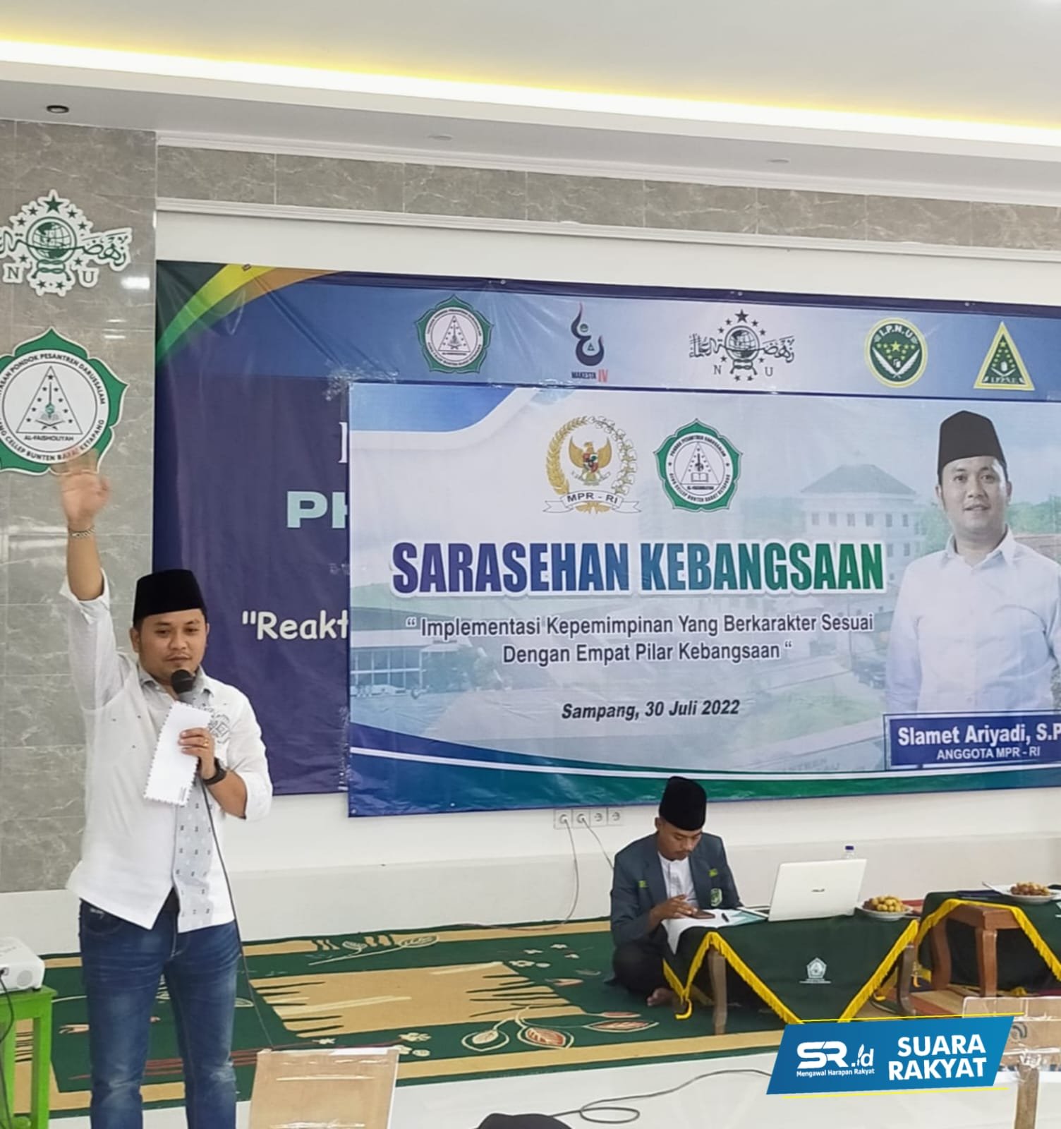Wujudkan Pemimpin Berkarakter Anggota MPR RI Adakan Serasehan Empat Pilar Kebangsaan