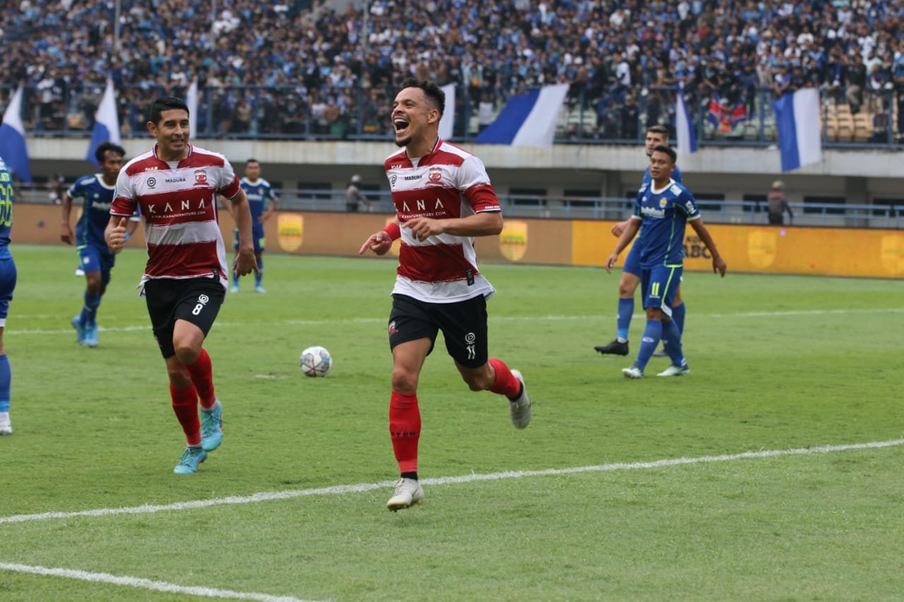 Pekan Kedua, Liga 1 2022-2023. Madura United Menang 3-1 Malawan Persib