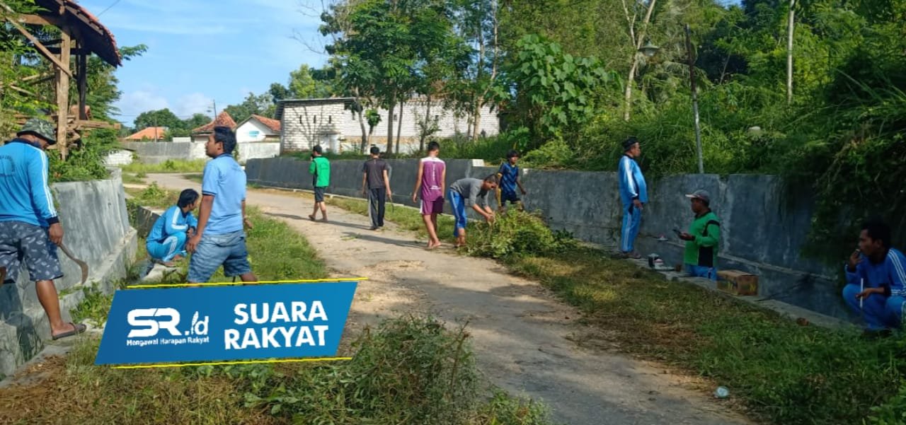 kegiatan bersih desa. Kegiatan tersebut dilakukan di dusun larangan badung, kab. Pamekasan