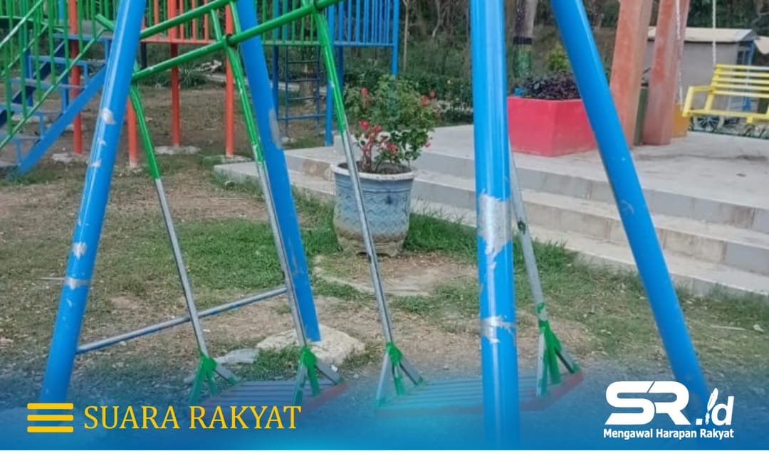 Perlu Ada Pengontrolan, Fasilitas Taman Sampang Rusak