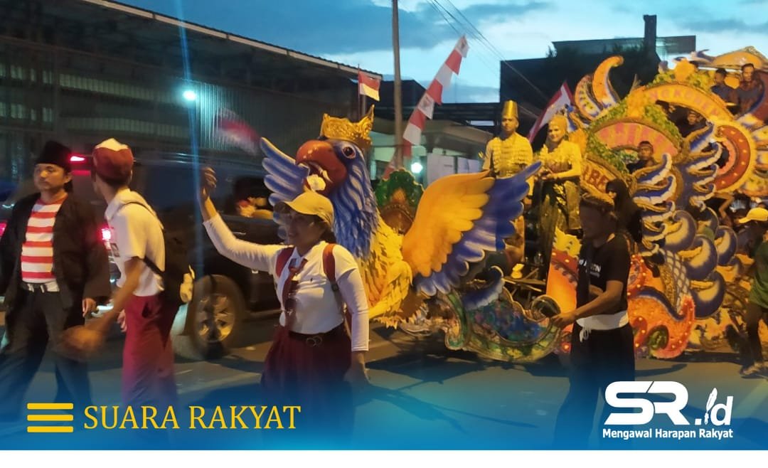 Keseruan Karnaval Budaya Sampang Berlangsung Hingga Malam Hari