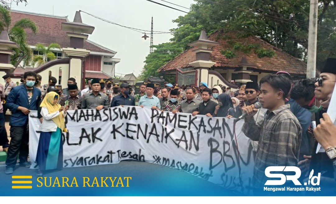 Demo Kantor DPRD Pamekasan, BEM Se-Pamekasan : Kami Akan Memboikot SPBU di Madura