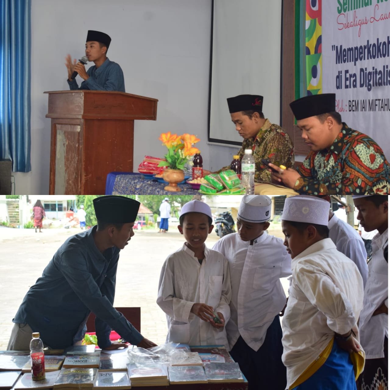 Upaya Mendorong Kesadaran Literasi, BEM IAI-MU Pamekasan Launcing Bazar Buku
