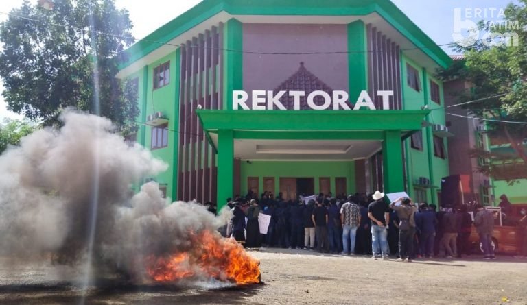 Mahasiswa Tuntut Rektor IAIN Madura Tolak Serah Terima Pengerjaan Proyek Gedung Baru Senilai 6.5 Milyar