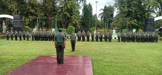 Kodim 0827/Sumenep Gelar Apel Siap Siaga Tahun Baru 2023