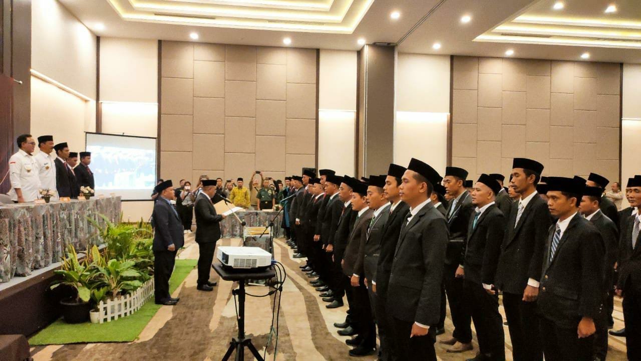 Menuju pemilu 2024, Anggota PPK di Pamekasan Resmi Dilantik