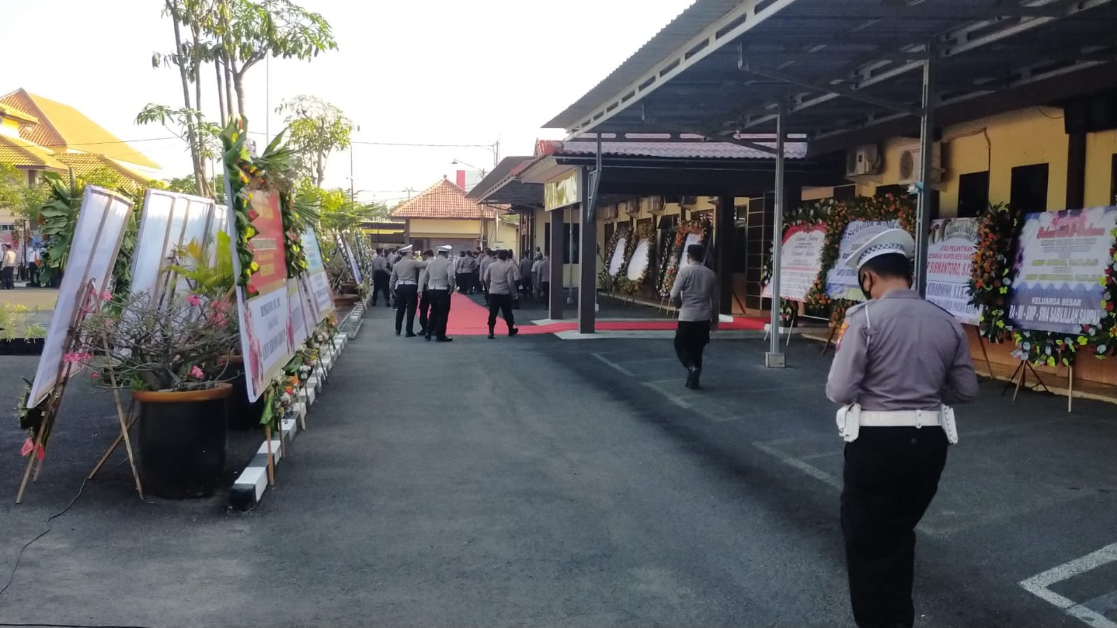 Polres Sampang, Gelar Pisah Sambut Kapolres
