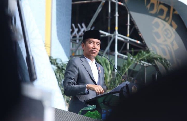 Jokowi Hadiri Puncak Satu Abad NU di Sidoarjo