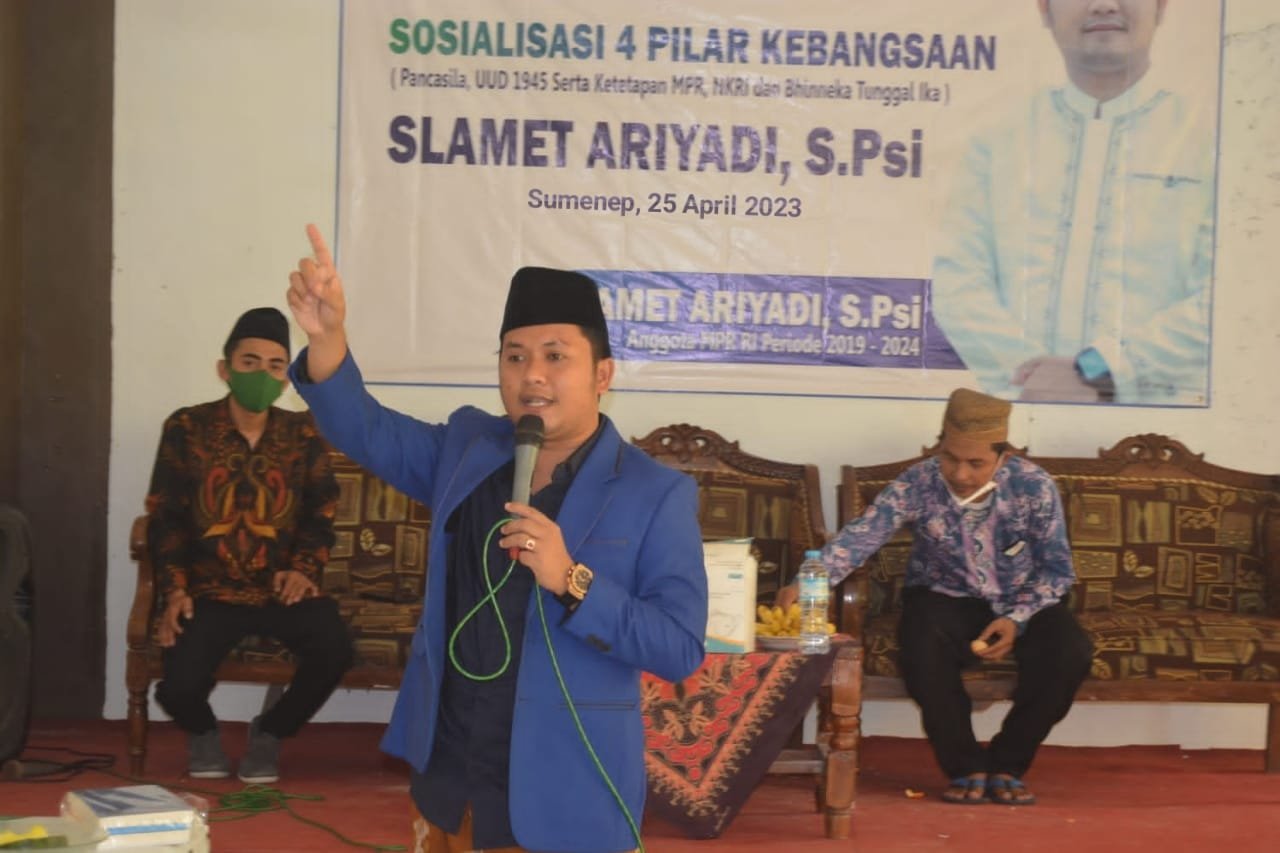 Anggota DPR RI Sosialiasi 4 Pilar Kebangsaan di Kabupaten Sumenep