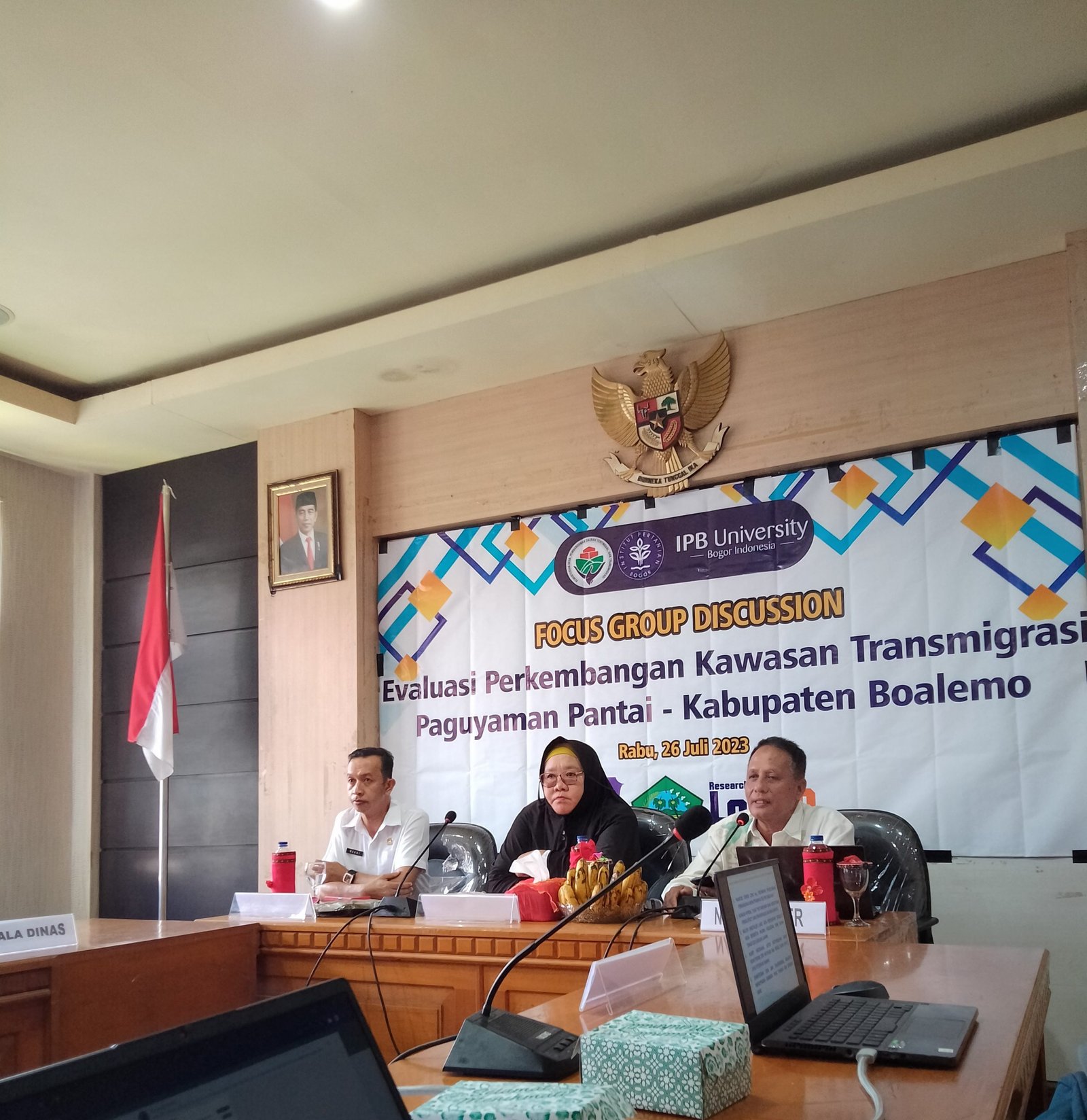 Gandeng IPB, Tim Evaluasi Direktorat PKT Kemendes Gelar FGD di Kawasan Paguyaman Pantai