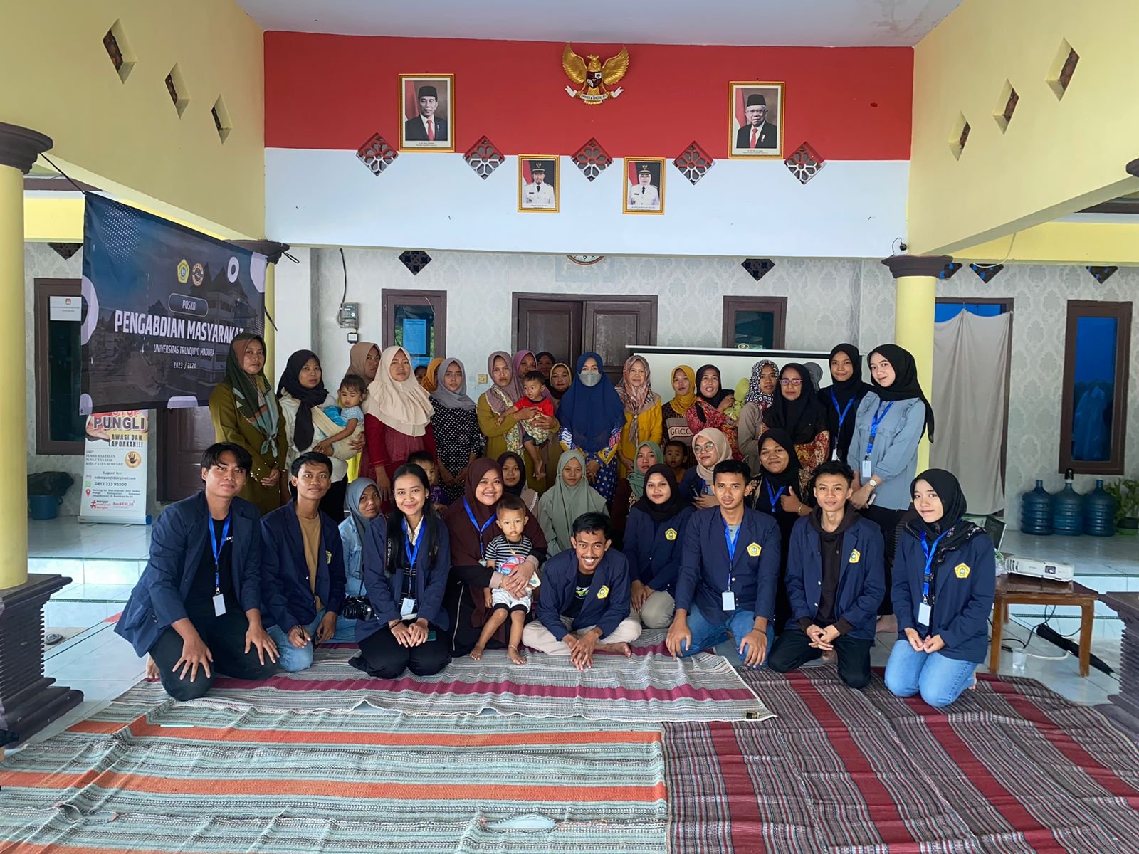 Sosialisasi stunting di Desa Tanjung Kecamatan Saronggi Kabupaten Sumenep. Foto/Arsy