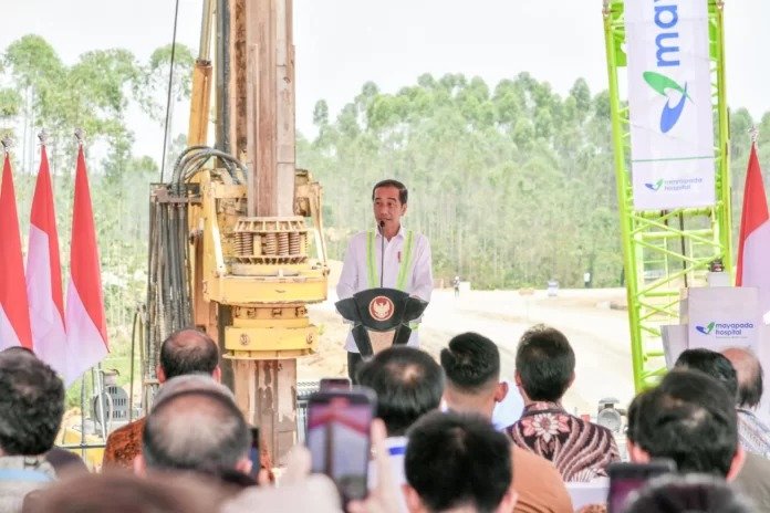 Jokowi Resmikan Proyek Rumah Sakit Senilai Rp 500 Miliar di IKN