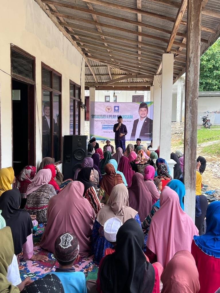 Slamet Ariyadi Sosialisasi 4 Pilar, Jemput Aspirasi Masyarakat