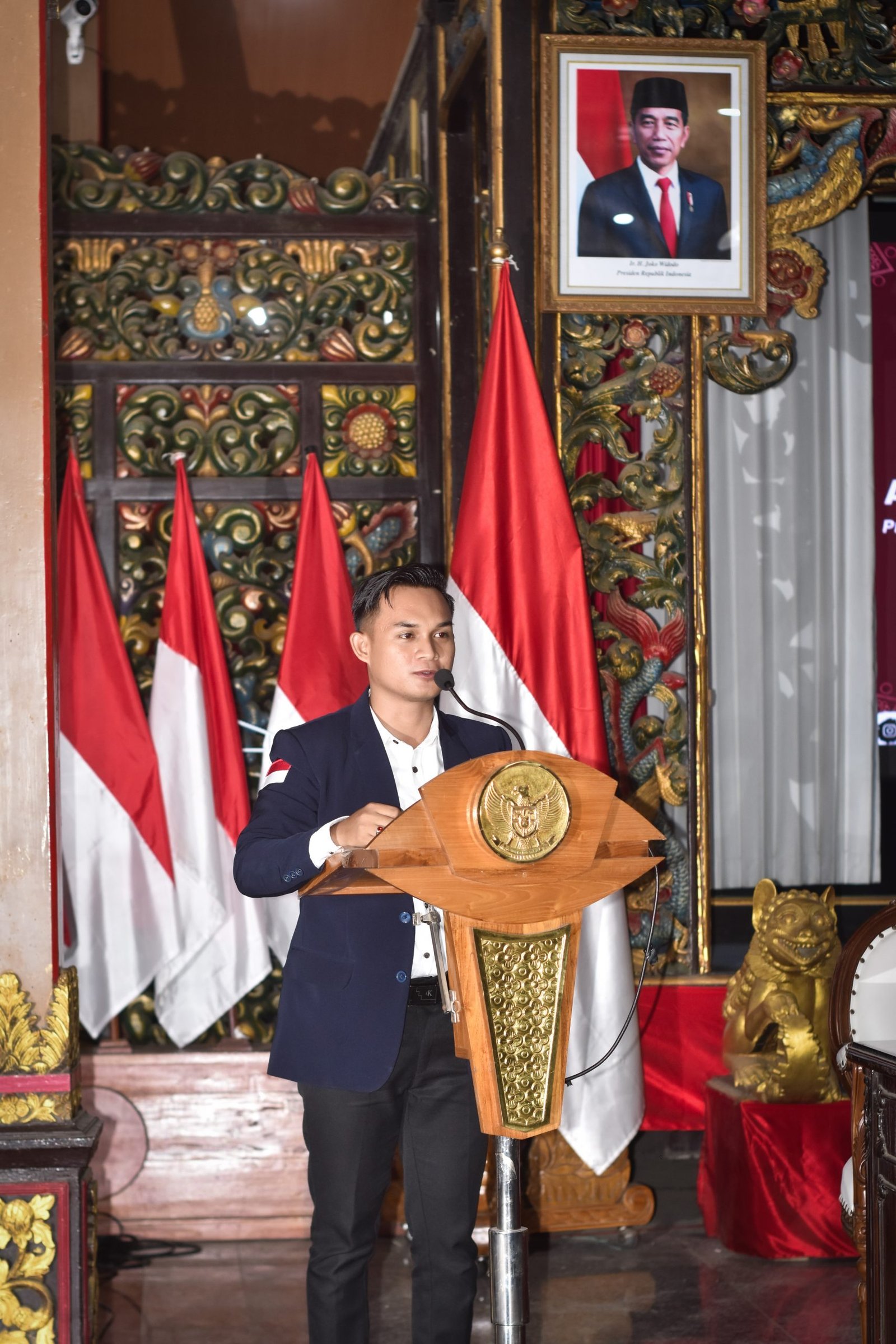 Roby Gunawan Korwil BEM SI Jatim mengajak Mahasiswa dan Kaum Muda untuk Tolak Kampanye Hitam