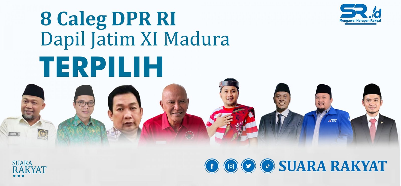8 Caleg DPR RI di Madura Terpilih Ke Senayan dengan Perolehan Suara Jumbo