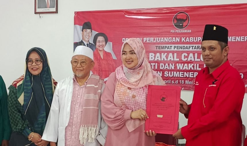 Politisi PKB Nurfitriana Busyro Daftar Cawabub ke PDIP