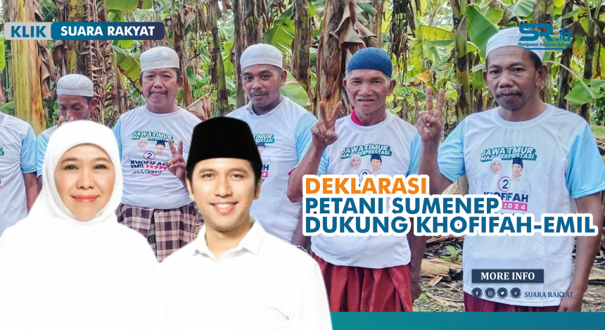 Petani Sumenep Dukung Khofifah-Emil di Pilgub Jatim 2024