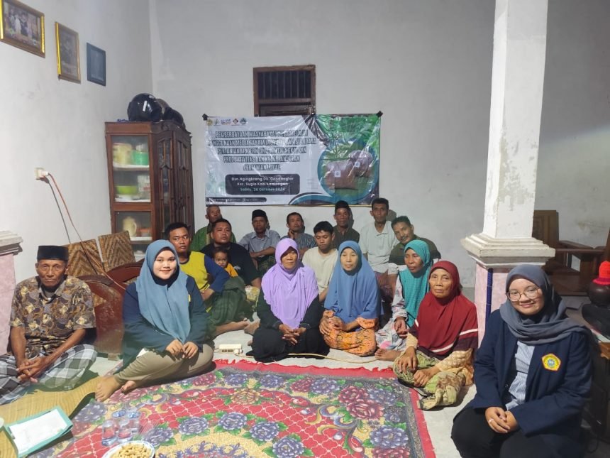 Tim MBKM Agrocoota Kenalkan Inovasi Media Tanam dan Teknologi Modern untuk Tingkatkan Kesejahteraan Petani Desa Gondanglor