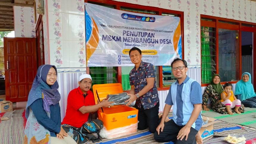 Penutupan KKN Membanngun Desa dan Makan Bersama Olahan Hasil Tangkap Nelayan Kelompok Fajar Laut Padangdangan, Sumenep