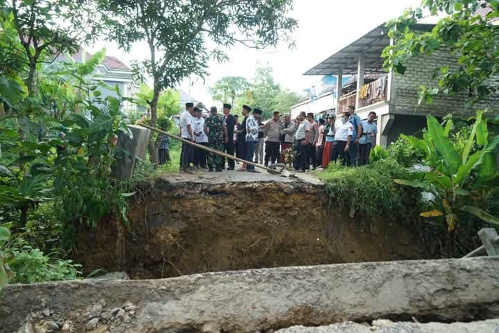 Pemkab Bangkalan Siapkan Perbaikan Jembatan Putus Akibat Banjir