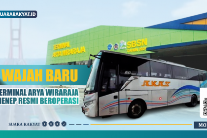 Wajah Baru Terminal Arya Wiraraja Sumenep Resmi Beroperasi