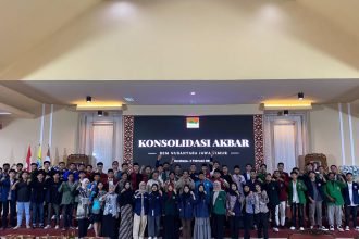 Koordinator Pusat BEM Nusantara Lantik Pengurus Daerah Bemnus Jatim 2024-2025