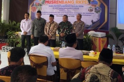 Pj Bupati Sampang Hadiri Musrenbangcam RKPD Tahun 2026 di Banyuates
