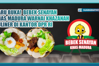Baru Buka! Bebek Senayan Khas Madura Warnai Khazanah Kuliner di Kantor DPR RI