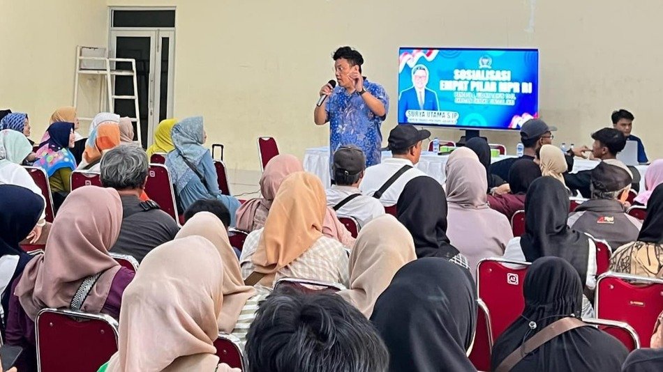 Gelar Sosialisai Empat Pilar MPR RI, Uya Kuya Ajak Warga Jaga Persatuan Bangsa