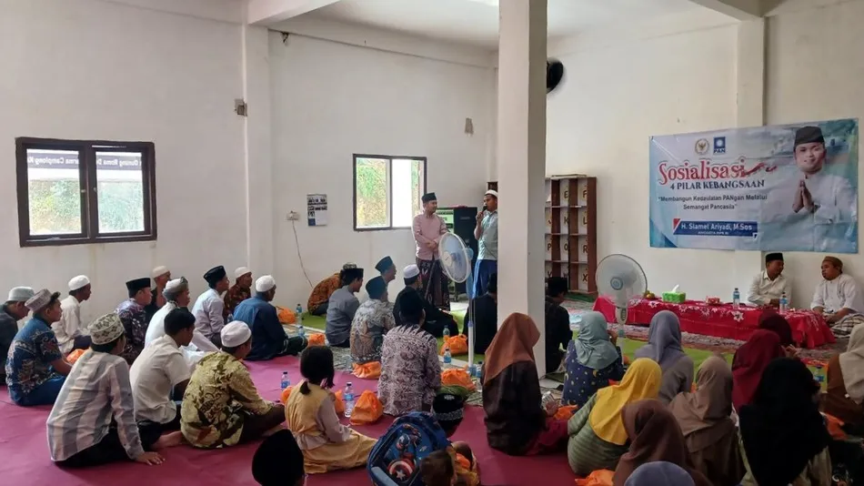 Sosialisasi 4 Pilar di Sampang, Slamet Ariyadi Ajak Warga Junjung Toleransi
