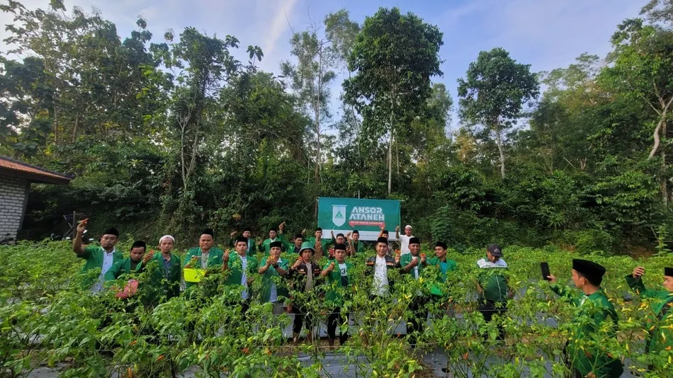 Ketua PW Ansor Jatim Sebut Program ‘Ansor Ataneh’ di Bangkalan Adalah Jihad Menghidupkan Lahan