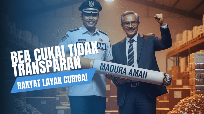 Menduga Hasil Operasi Rokok Ilegal di Madura: Bea Cukai Tidak Transparan, Rakyat Layak Curiga! 1 Menduga Hasil Operasi Rokok Ilegal di Madura: Bea Cukai Tidak Transparan, Rakyat Layak Curiga!