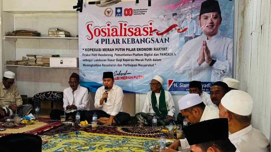 Gelar Sosialisasi Empat Pilar, Slamet Ariyadi Dorong Kopdes Merah Putih Manfaatkan Platform Digital