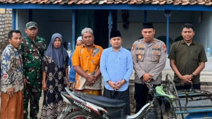Berikan Dukungan Moral, Politisi Muda Madura Datangi Rumah Pengendara Bentor di Sampang