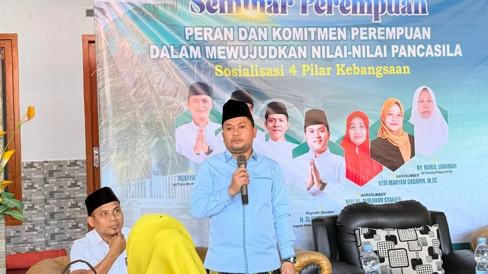 Sosialisasi 4 Pilar, Slamet Ariyadi Tegaskan Peran Perempuan dalam Mewujudkan Nilai-Nilai Pancasila