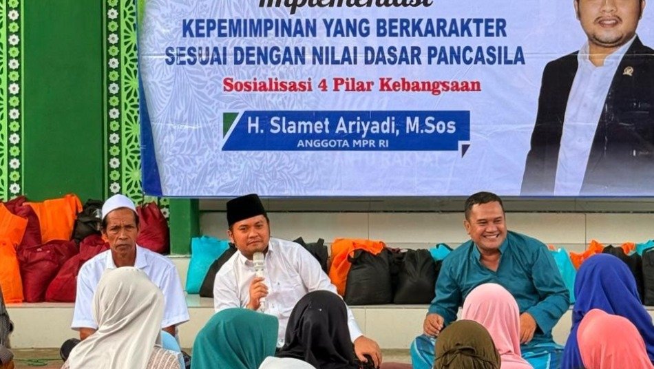Slamet Ariydi Ajak Perkuat Nilai Kebangsaan Melalui Sosialisasi Empat Pilar