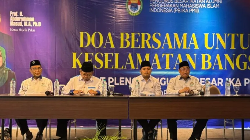 Gelar Doa Bersama untuk Bangsa, PB IKA PMII Komitmen Bangun Sinergitas dengan Pemerintah untuk Perkuat Persatuan