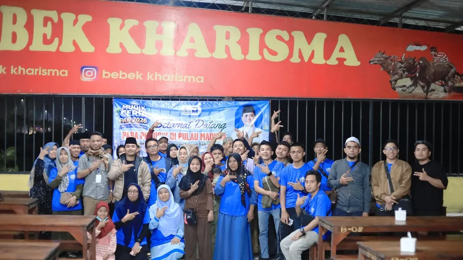 Sambut Rombongan Program Mudik Ceria PAN 2026 di Madura, Slamet Ariyadi Ajak Sahur Bersama