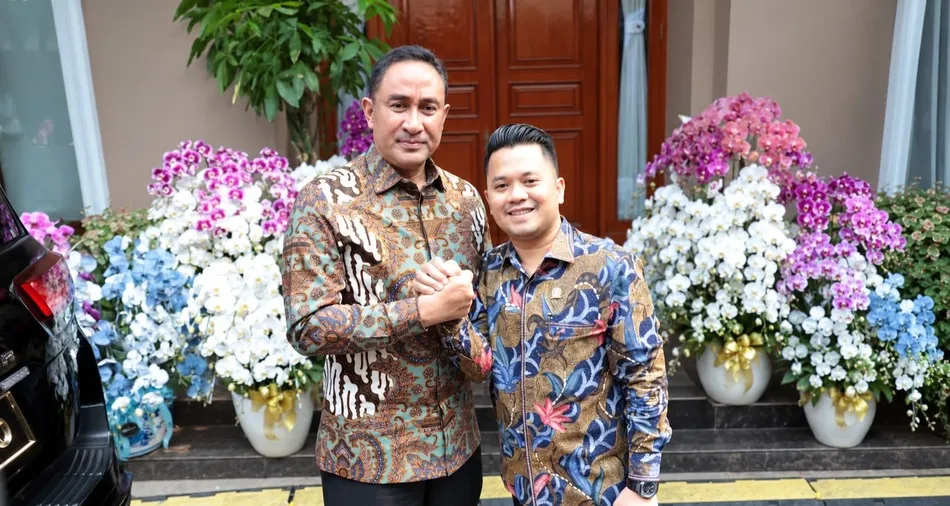 Pasca Dipilih Prabowo, Slamet Ariyadi Silaturahmi dengan Kapolri Suyudi